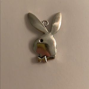 Playboy bunny charm for necklace/earrings!